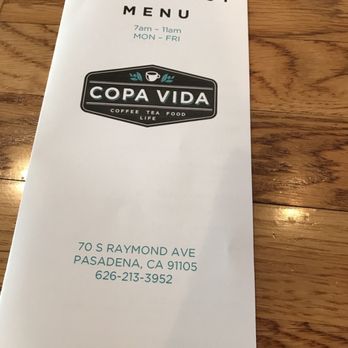 Copa Vida - New American Near Me - Pasadena, California Copa Vida - New American Near Me - Pasadena, California