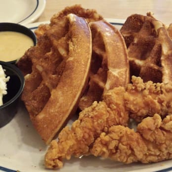 IHOP - Satisfying a craving for Chicken and Waffles! - Breakfast & Brunch Near Me - Seattle, Washington