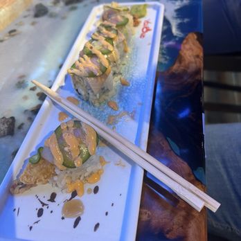 Volcano Steak and Sushi - AK 47 Roll - Sushi Bars Near Me - Dawsonville, Georgia