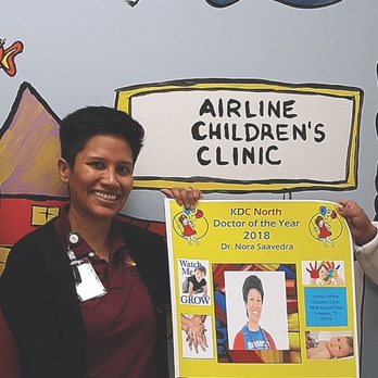 Vecino's Airline Children's Clinic - Dr Saavedra. Doctor of the year 2018 at Vecino's Airline children's clinic - Pediatricians Near Me - Houston, Texas Vecino's Airline Children's Clinic - Dr Saavedra. Doctor of the year 2018 at Vecino's Airline children's clinic - Pediatricians Near Me - Houston, Texas