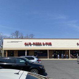 the front of the restaurant
