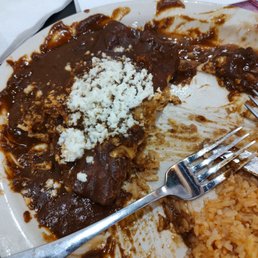 a dirty plate of food a dirty plate of food