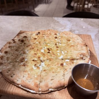 Avec River North - The legendary taleggio and truffle flatbread - Mediterranean Near Me - Chicago, Illinois Avec River North - The legendary taleggio and truffle flatbread - Mediterranean Near Me - Chicago, Illinois