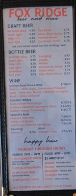 Menu photo 6 Fox Ridge Pizza Bar and Grill Memphis, TN