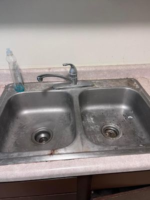 Kitchen sink deep clean - This was a kitchen deep clean. Kitchen sink deep clean - This was a kitchen deep clean.