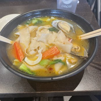Slurp Slurp - Spicy seafood soup with shaved noodles - Chinese Near Me - Chicago, Illinois