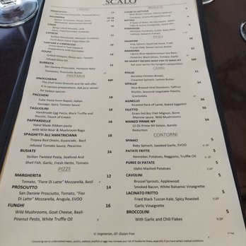 Scalo - Menu - Italian Near Me - Albuquerque, New Mexico