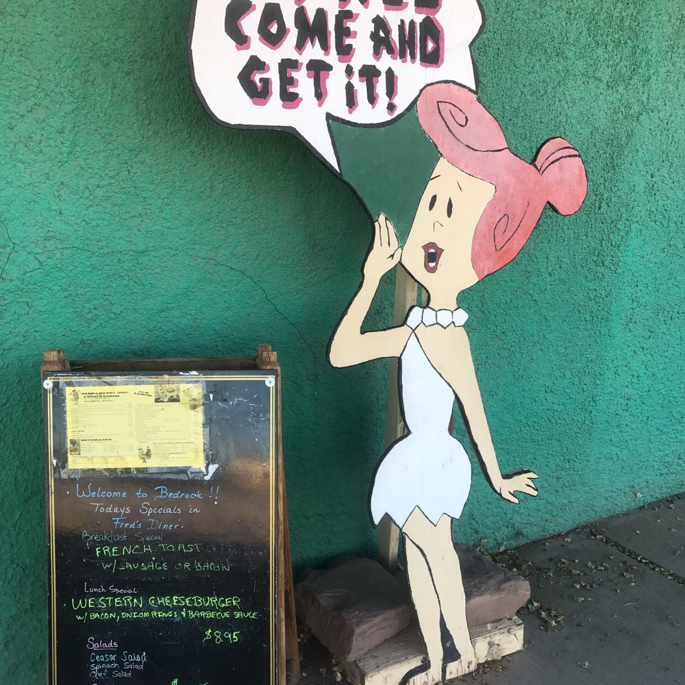 Entrance with food specials Entrance with food specials