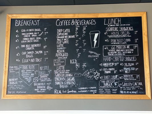 Menu photo 1 Wired Cup Cafe Ephrata, PA