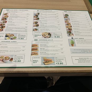 Motto Motto - The menu - Japanese Near Me - Chermside, QLD