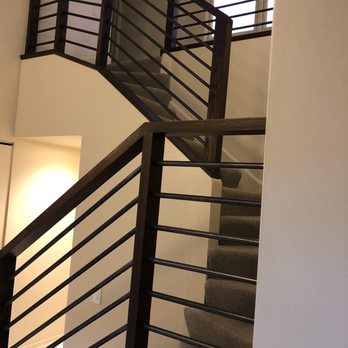 JST Remodeling - After: New wood and metal rails - General Contractors Near Me JST Remodeling - After: New wood and metal rails - General Contractors Near Me
