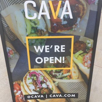 CAVA - Opening sign - Mediterranean Near Me - Charlotte, North Carolina