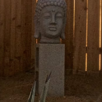 Saddleback Oasis Vacation Rental - Garden Buddha - Vacation Rentals Near Me - Joshua Tree, California Saddleback Oasis Vacation Rental - Garden Buddha - Vacation Rentals Near Me - Joshua Tree, California