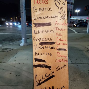 De Agosto - The menu and hours. - Tacos Near Me - Los Angeles, California