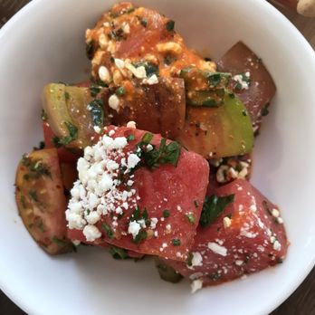 Lady Jaye - Watermelon & tomato salad ( take out) - American Near Me - Seattle, Washington Lady Jaye - Watermelon & tomato salad ( take out) - American Near Me - Seattle, Washington