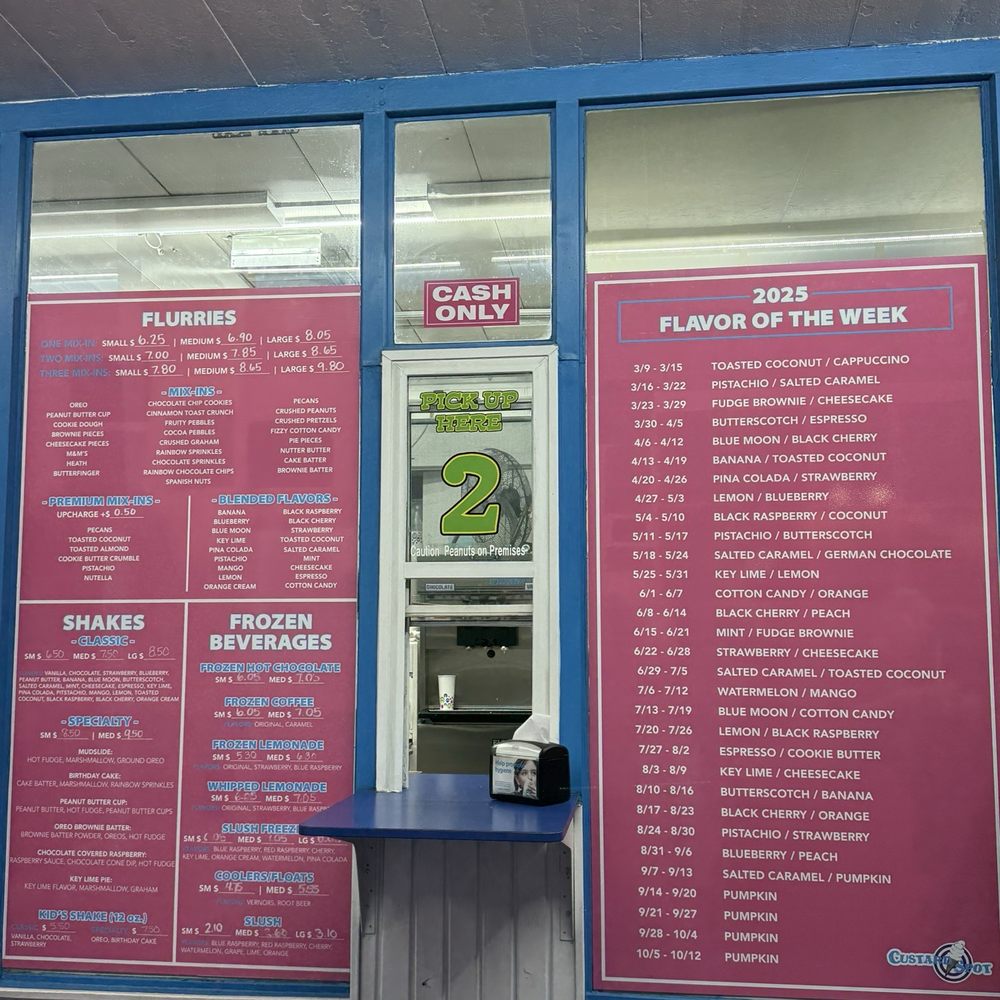 Custard Spot - Menu part 3 - Ice Cream & Frozen Yogurt Near Me - Shelby Township, Michigan Custard Spot - Menu part 3 - Ice Cream & Frozen Yogurt Near Me - Shelby Township, Michigan
