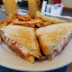 Morin's Hometown Bar and Grille - Roast beef melt
