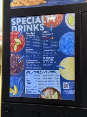 Menu photo 1 Sonic Drive-In Peabody, MA