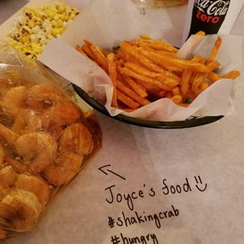 Shaking Crab - Pound of shrimp in lemon pepper sauce and sweet potato fries. - Cajun/Creole Near Me - Virginia Beach, Virginia Shaking Crab - Pound of shrimp in lemon pepper sauce and sweet potato fries. - Cajun/Creole Near Me - Virginia Beach, Virginia