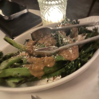 Patton's Steakhouse - Broccolini - Steakhouses Near Me - Houston, Texas