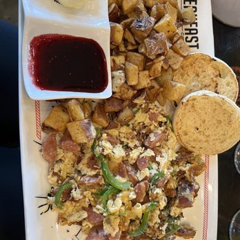Breakfast Republic - Portuguese Scramble - Breakfast & Brunch Near Me - Encinitas, California Breakfast Republic - Portuguese Scramble - Breakfast & Brunch Near Me - Encinitas, California