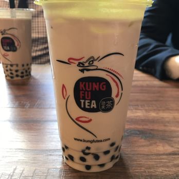 Kung Fu Tea - Large oolong milk tea light ice, 70 sugar - Bubble Tea Near Me - Philadelphia, Pennsylvania Kung Fu Tea - Large oolong milk tea light ice, 70 sugar - Bubble Tea Near Me - Philadelphia, Pennsylvania