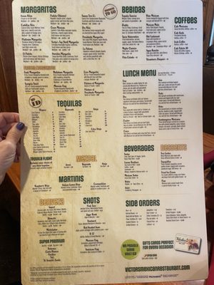 Menu photo 2 Victor's Mexican Grille Sealy, TX Menu photo 2 Victor's Mexican Grille Sealy, TX