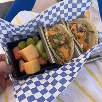 Sunny's Spa & Beauty Lounge - My tacos I ordered from the pool. - Massage Near Me - Oceanside, California