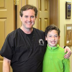 Farley Orthodontics - Dr. Farley and his patient