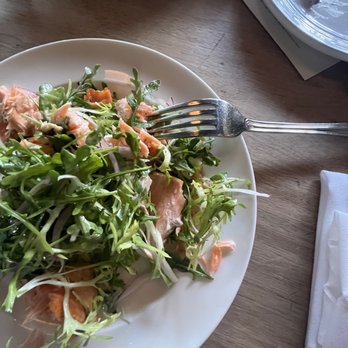 Dumbo House - Salmon arugula salad - Social Clubs Near Me - Brooklyn, New York Dumbo House - Salmon arugula salad - Social Clubs Near Me - Brooklyn, New York