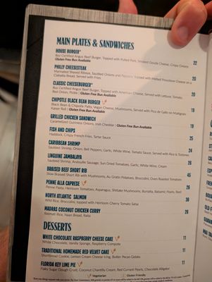 Menu photo 2 John T's Lounge Lake Buena Vista, FL