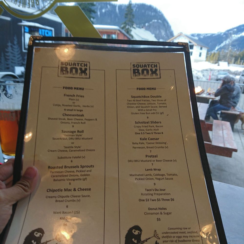 Dru Bru - Snoqualmie Pass - Bad German food! - Breweries Near Me - Snoqualmie Pass, Washington