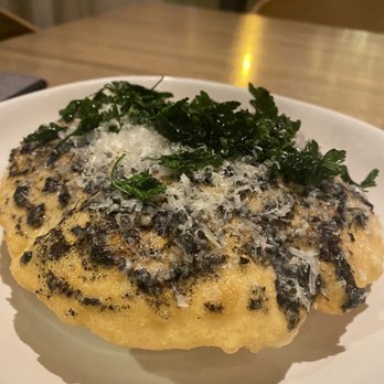 Apolonia - Black truffle puff bread - Modern European Near Me - Chicago, Illinois