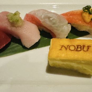Nobu Chicago - Omakase with egg pudding - Japanese Near Me - Chicago, Illinois