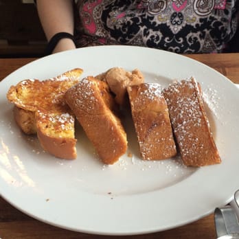 Iron Rooster - Classic French toast was served with delicious cinnamon sugar butter :) - American Near Me - Baltimore, Maryland Iron Rooster - Classic French toast was served with delicious cinnamon sugar butter :) - American Near Me - Baltimore, Maryland
