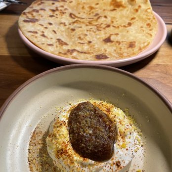 BATA - Flatbread with labneh - New American Near Me - Tucson, Arizona