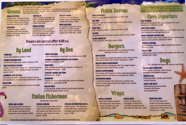 Menu photo 5 The Cove Erie, PA Menu photo 5 The Cove Erie, PA