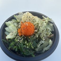 3 protein bowl!   W all fixins