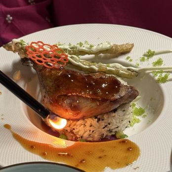 Three Six Bistro - Crispy Flaming Teriyaki Duck - Wine Bars Near Me - Ocala, Florida