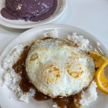 Aloha Stacks - Loco Moco and Ube Coconut Pancake! - Pancakes Near Me - Cerritos, California Aloha Stacks - Loco Moco and Ube Coconut Pancake! - Pancakes Near Me - Cerritos, California