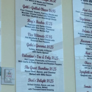 Esposto's Delicatezza - Specialty Sandwich menu - Delis Near Me - San Francisco, California