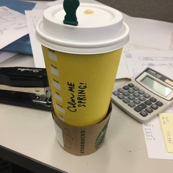 Starbucks - Spring colors! That's fun. - Coffee & Tea Near Me - Los Angeles, California Starbucks - Spring colors! That's fun. - Coffee & Tea Near Me - Los Angeles, California