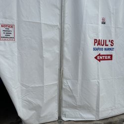 Paul's Seafood Market - Paul's Tent