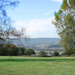 Gnoll Visitors Centre - View from Gnoll Park, Neath