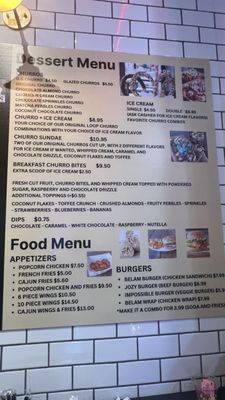 Menu photo 1 Cafe De Churros Tolleson, AZ