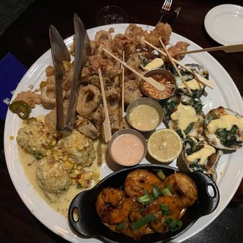 Ray's On the River - Seafood Platter - Seafood Near Me - Sandy Springs, Georgia