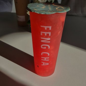 Feng Cha Tea House - Summer Melon Green Tea - Bubble Tea Near Me - Dublin, California