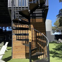 Tree Haus Tavern - Stairs to upstairs 21+ indoor seating
