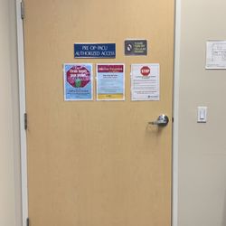Peninsula Eye Surgery Center - Pre-Op entrance in lobby