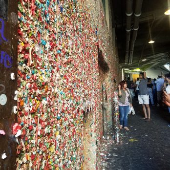 The Gum Wall - Local Flavor Near Me - Seattle, Washington